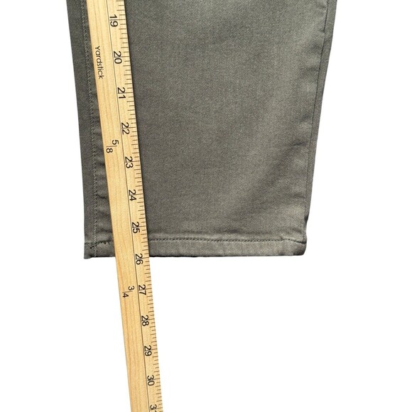 Chico’s So Slimming Girlfriend Crop Pants Women’s Size 2 US 12 Green Twill - Picture 7 of 9